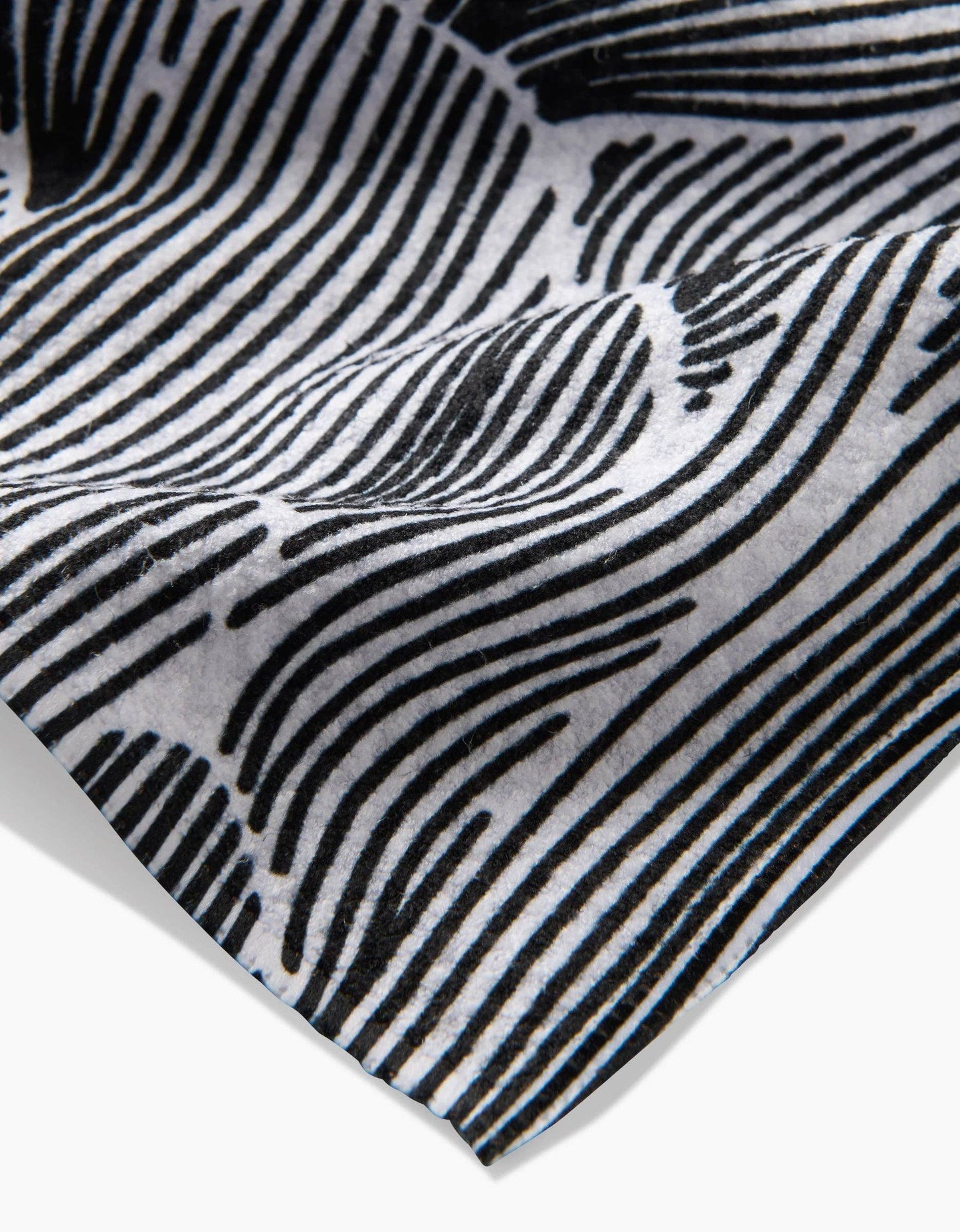 Geometry Posh Petals Fresh Linen Tea Towel