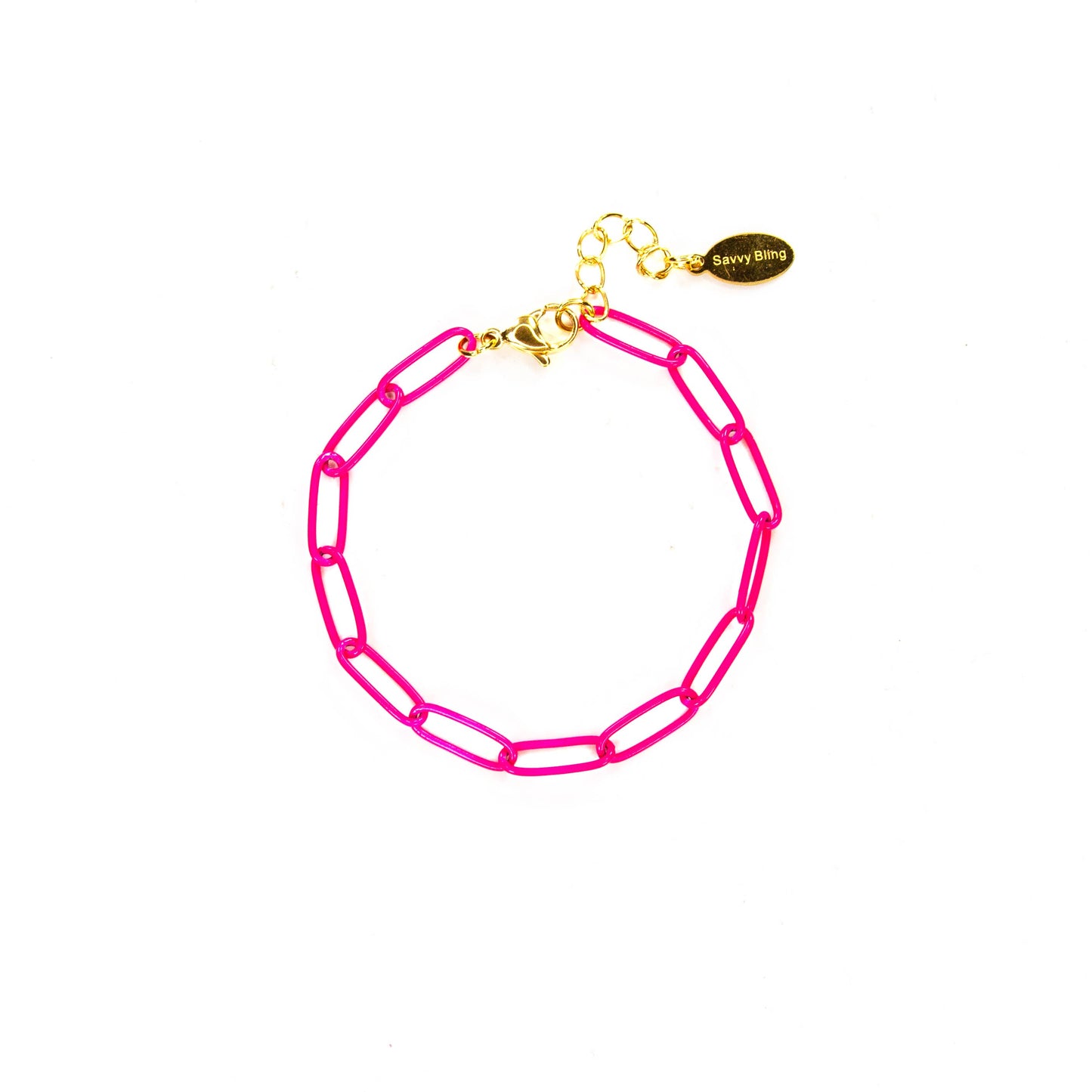 Paperclip Chain Link Bracelet