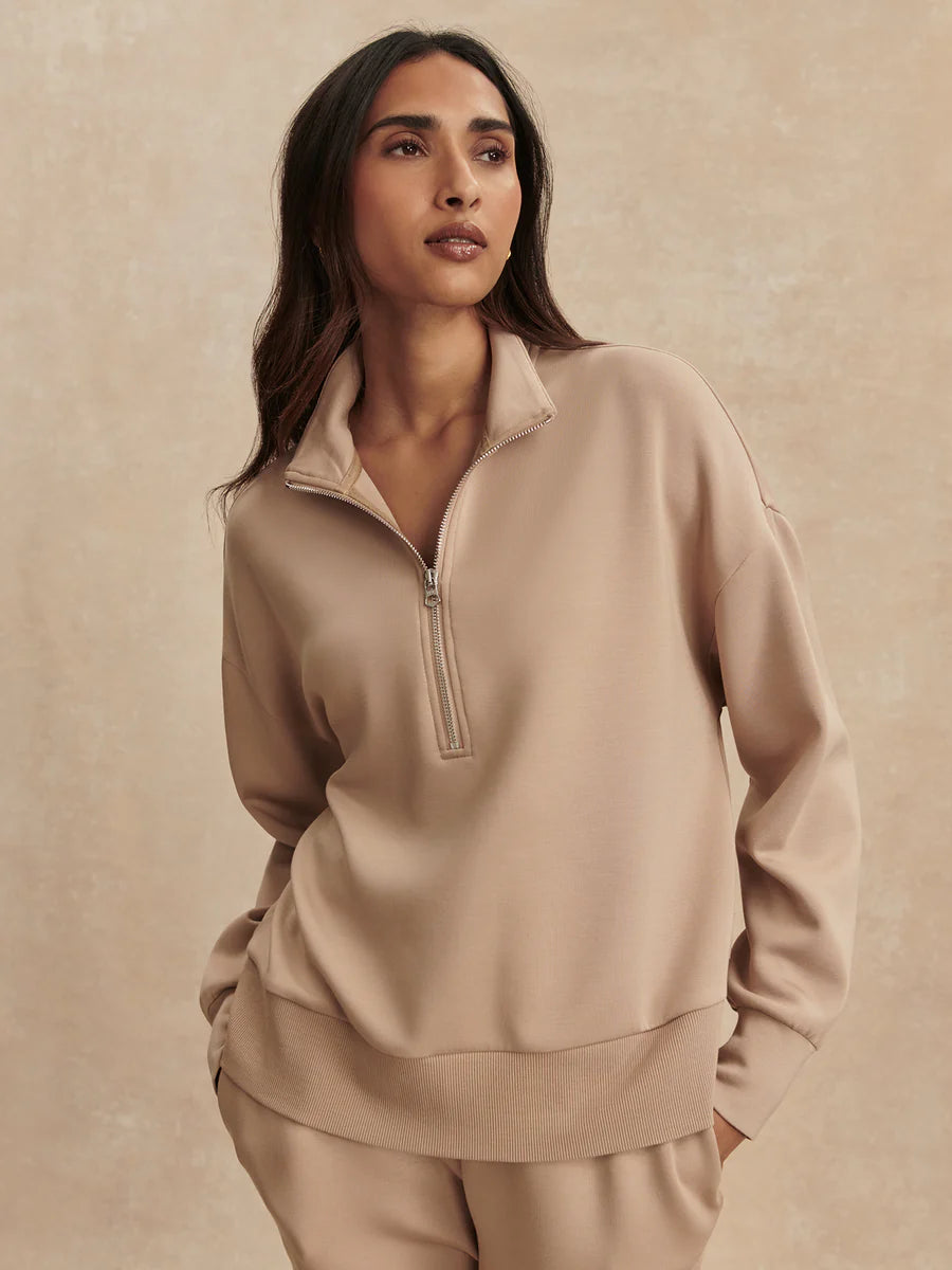 Varley Mavis Mock Neck Sweatshirt