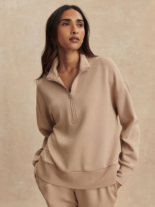 Varley Mavis Mock Neck Sweatshirt