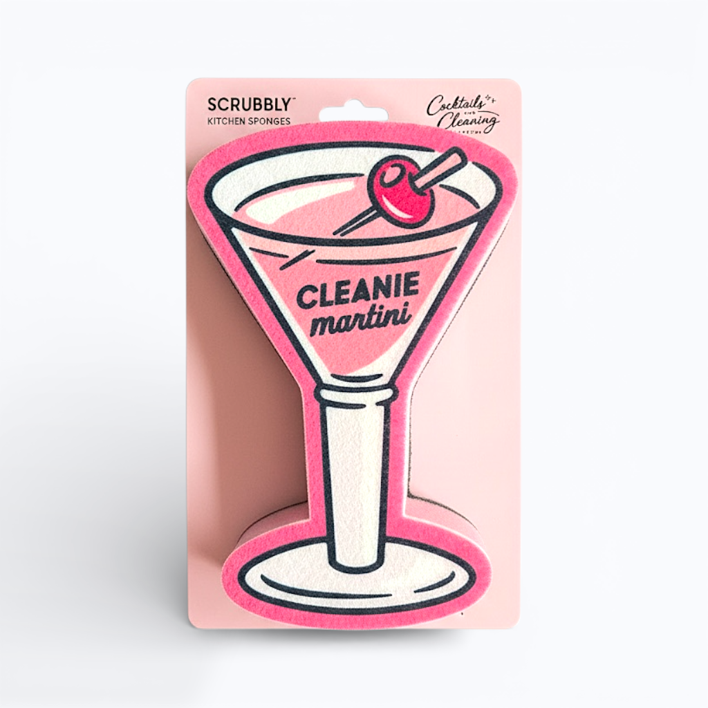 Martini Scrubbly Sponge - Cleanie
