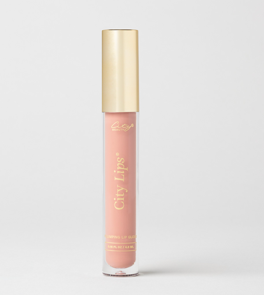 City Lips® Plumping Lip Gloss - Pink Nude