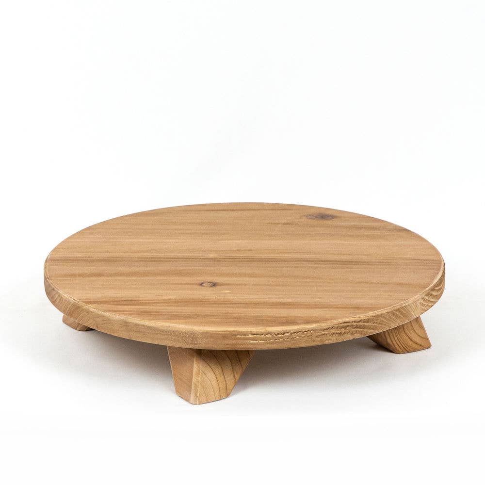 Round Wood Riser
