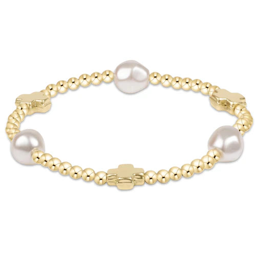 enewton Signature Admire Cross Pearl Bracelet