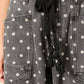 Dot Denim Barrel Jeans