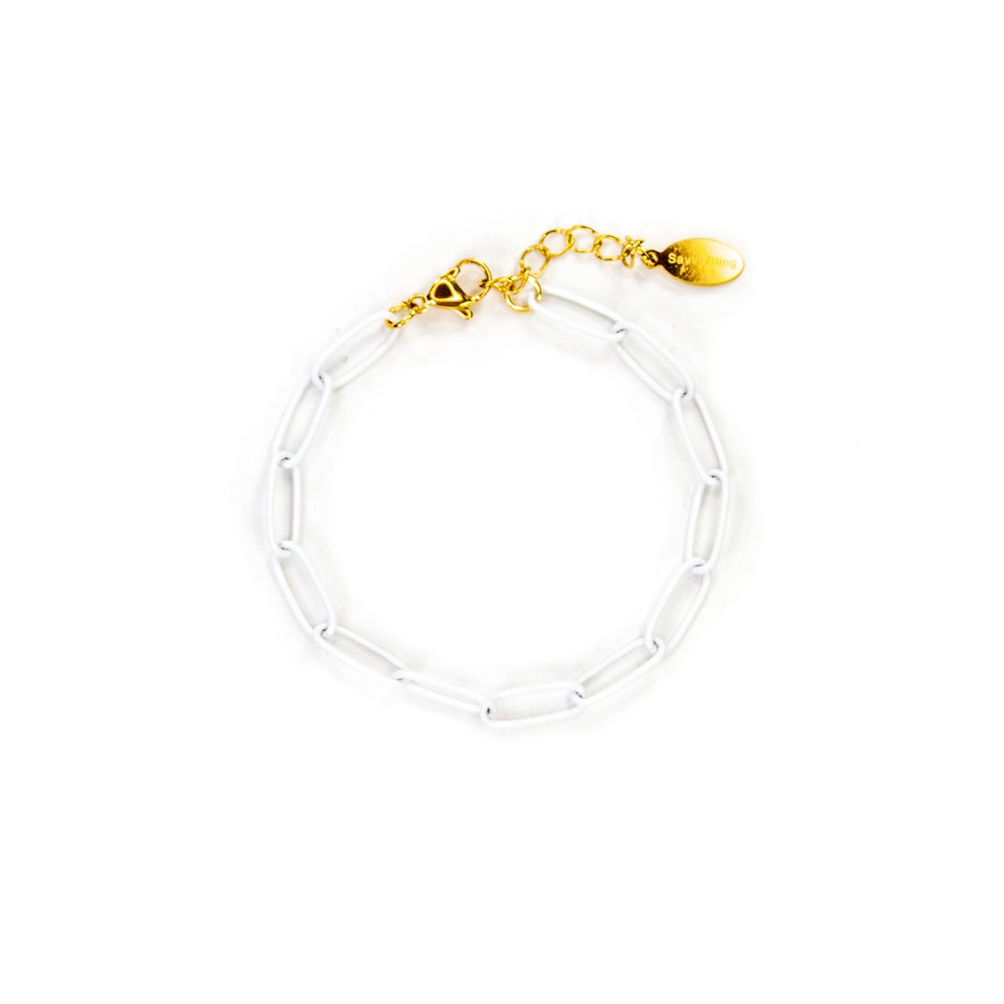 Paperclip Chain Link Bracelet