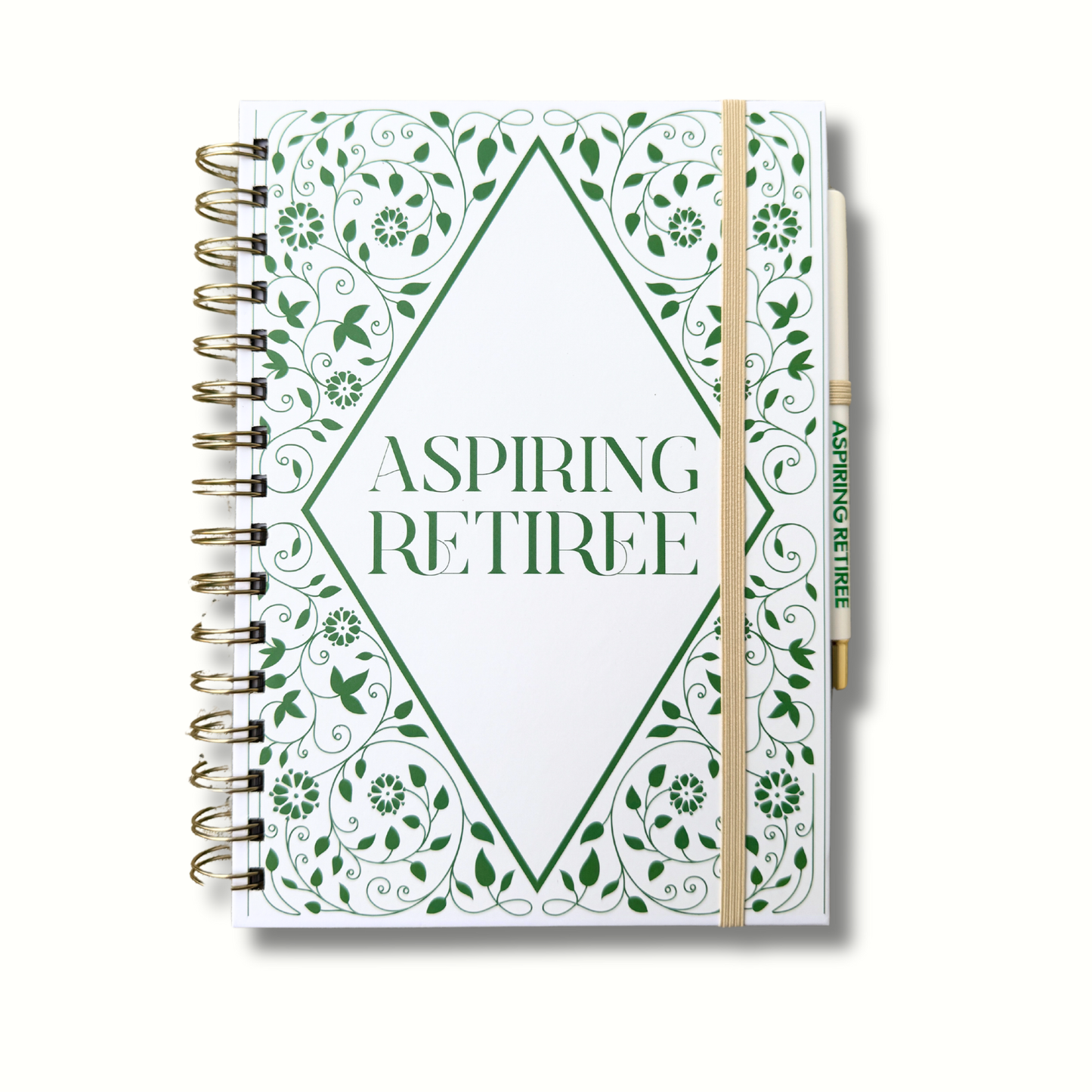 Aspiring Retiree Journal + Pen