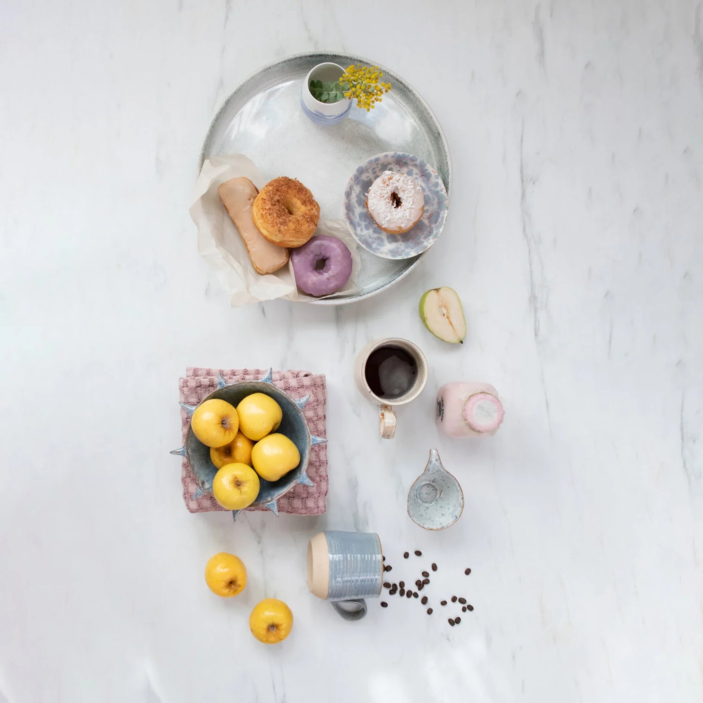 Round Stoneware Platter
