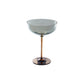 Amber Martini Glass