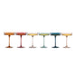 Tonal Ribbed Coupe Glassware Set