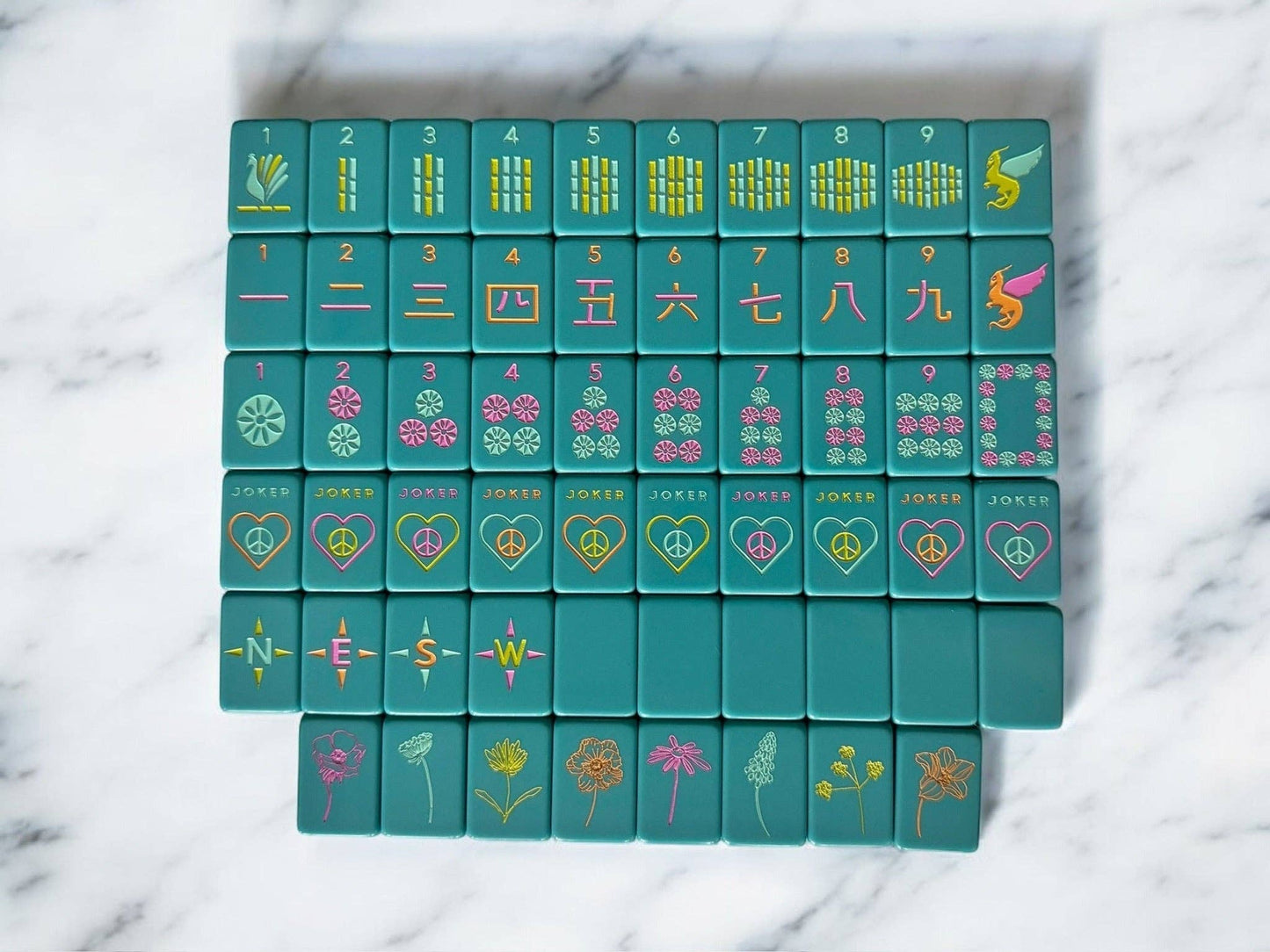 Peace Love Mahjong Set