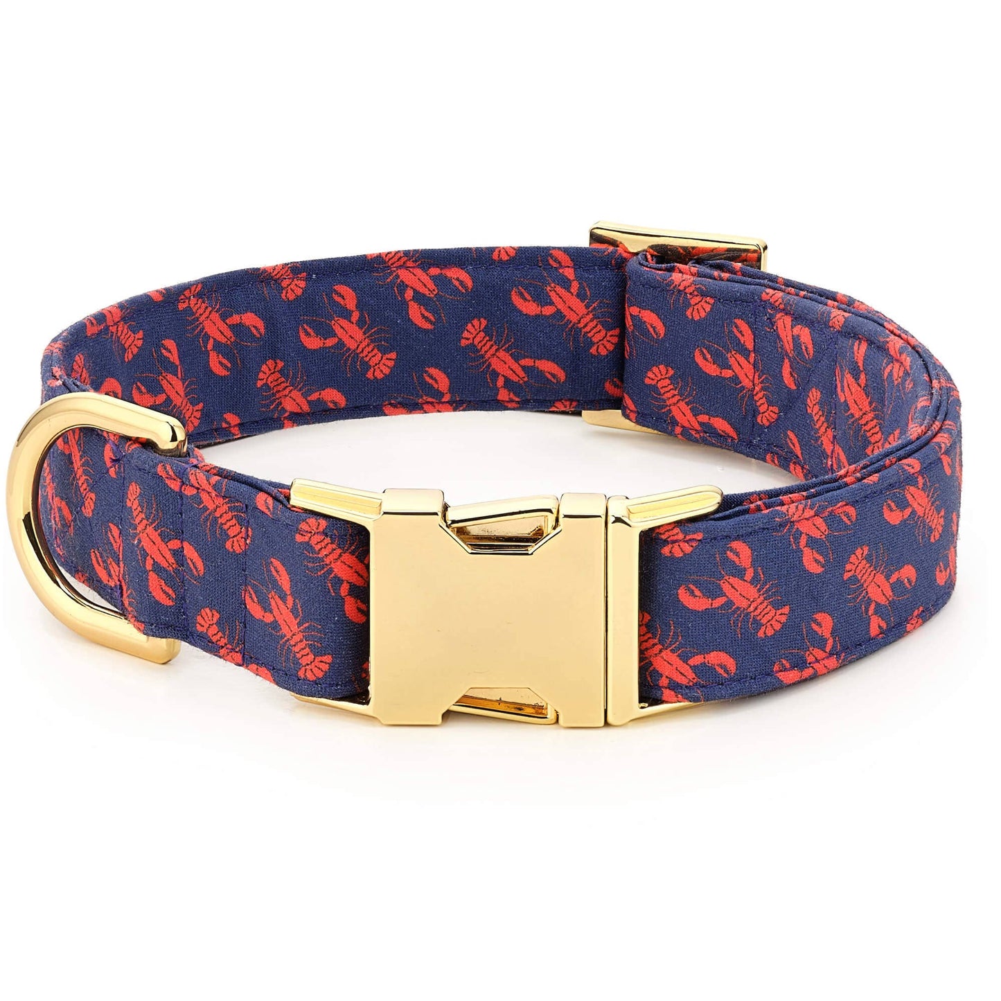 Catch of the Day Navy Dog Collar