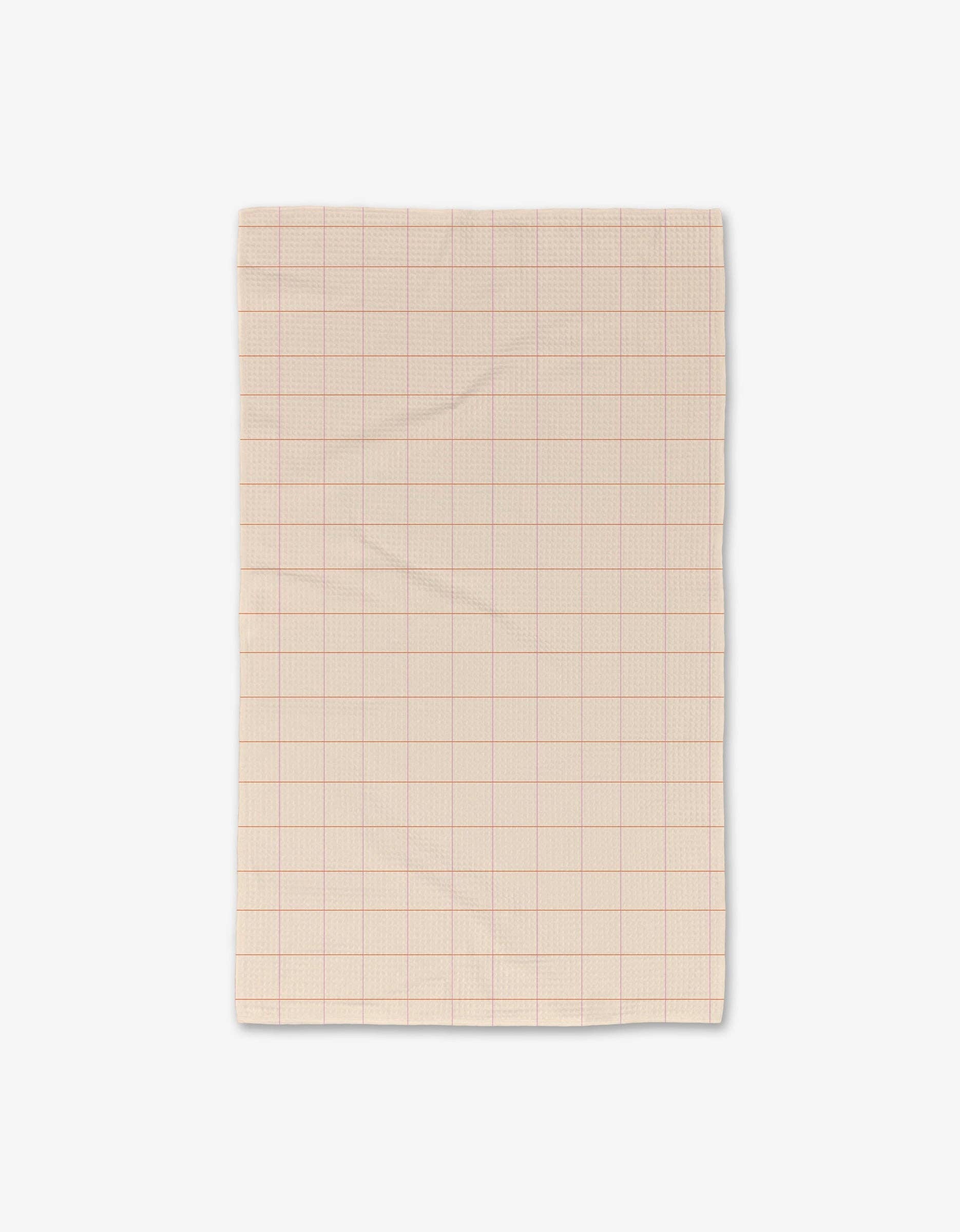 Geometry Sketch Grid Luxe Hand Towel