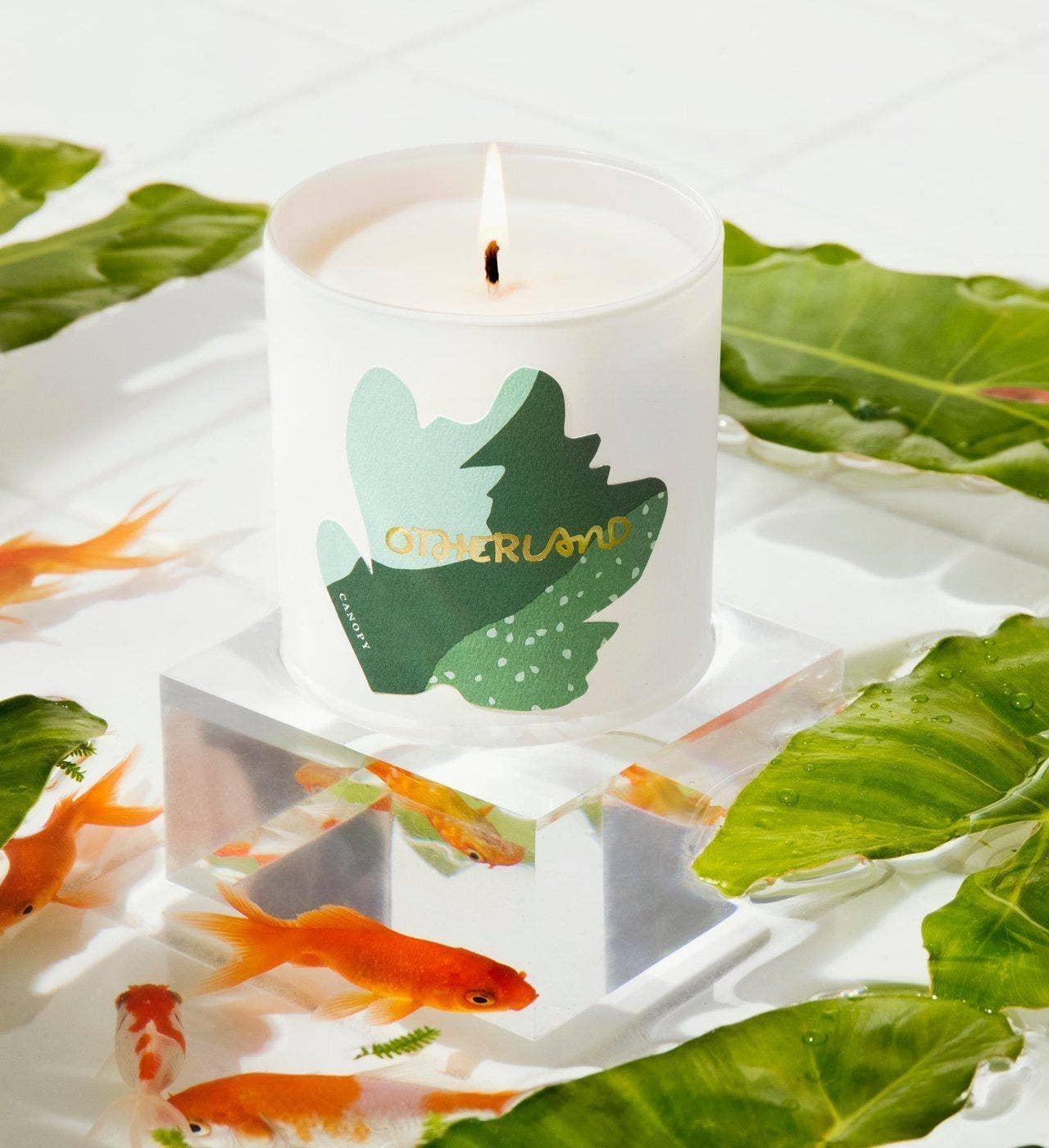 Otherland California Fig & Ivy Greens Candle