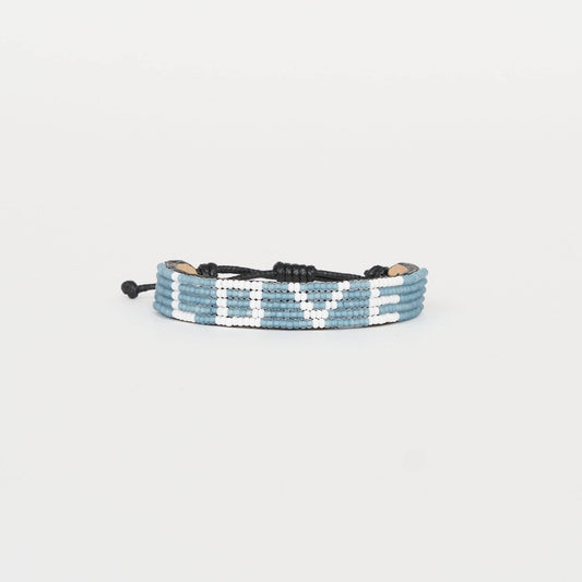 Ubuntu Life Blue Love Bracelet