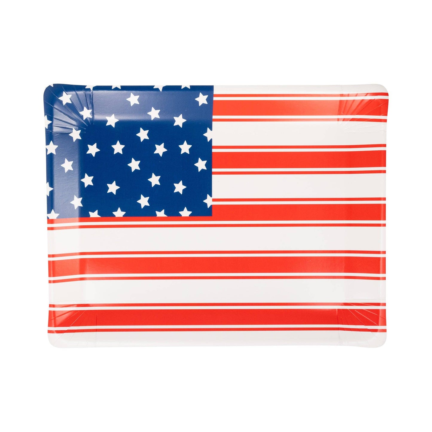 American Flag Plates