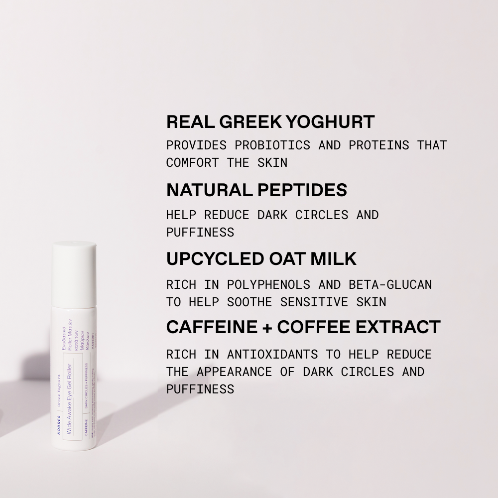 Korres Greek Yoghurt Wide Awake Eye Gel Roller