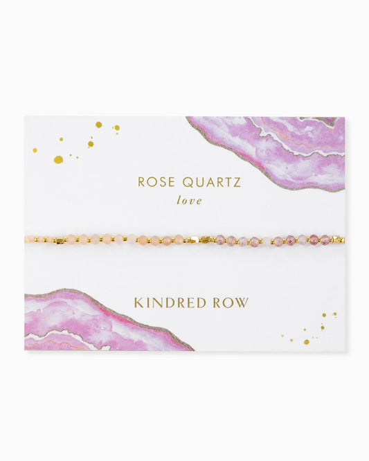 Rose Quartz Gemstone Bracelet