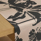 Geoemetry Inverted Floral Table Runner
