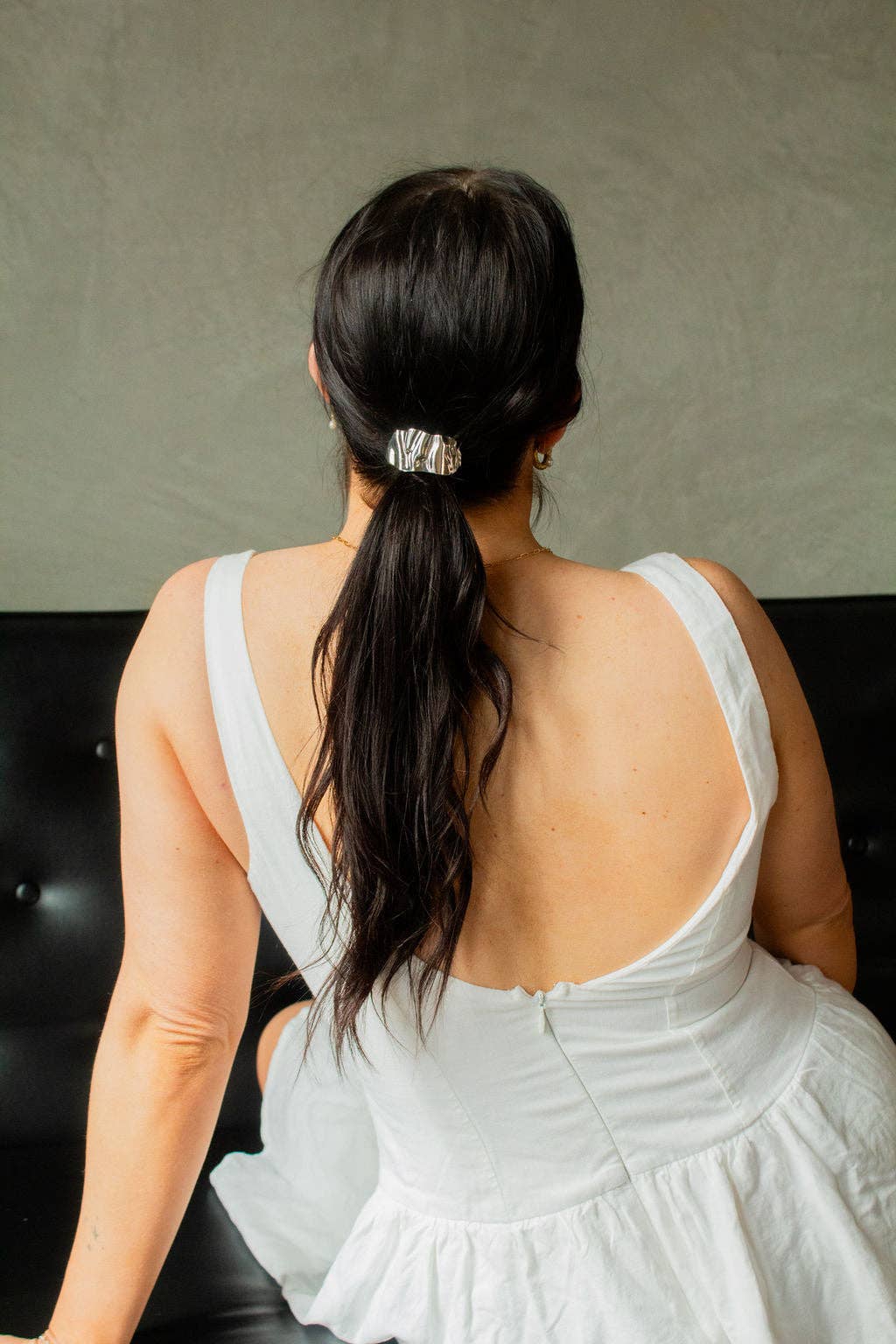 Gold Ponytail Cuff