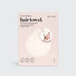 Kitsch Ivory Quick Dry Hair Towel