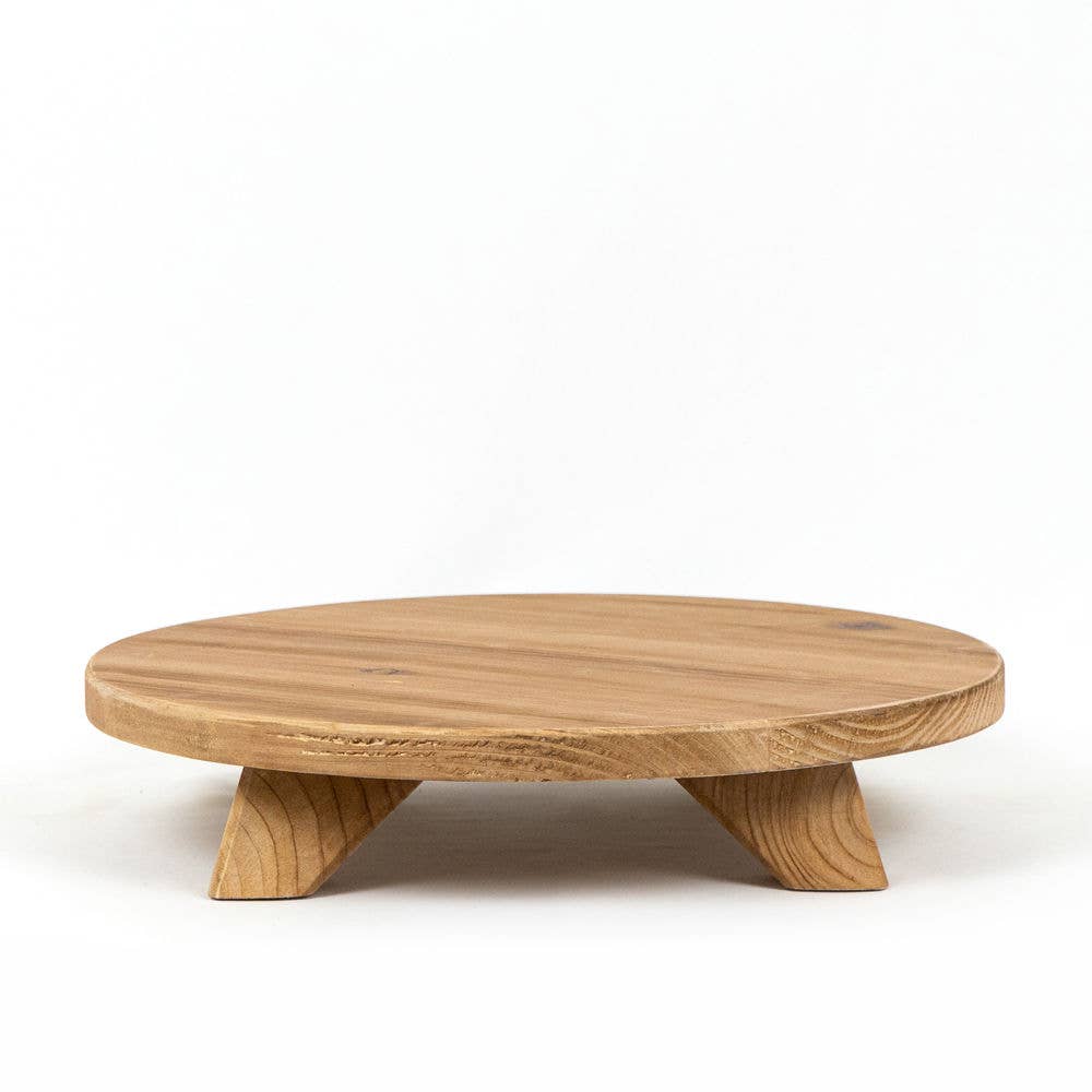 Round Wood Riser