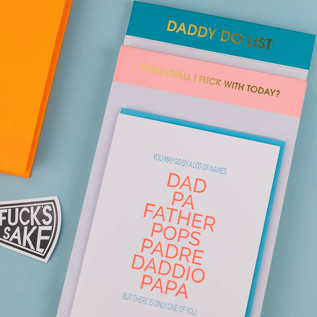 Daddy Do List Notepad