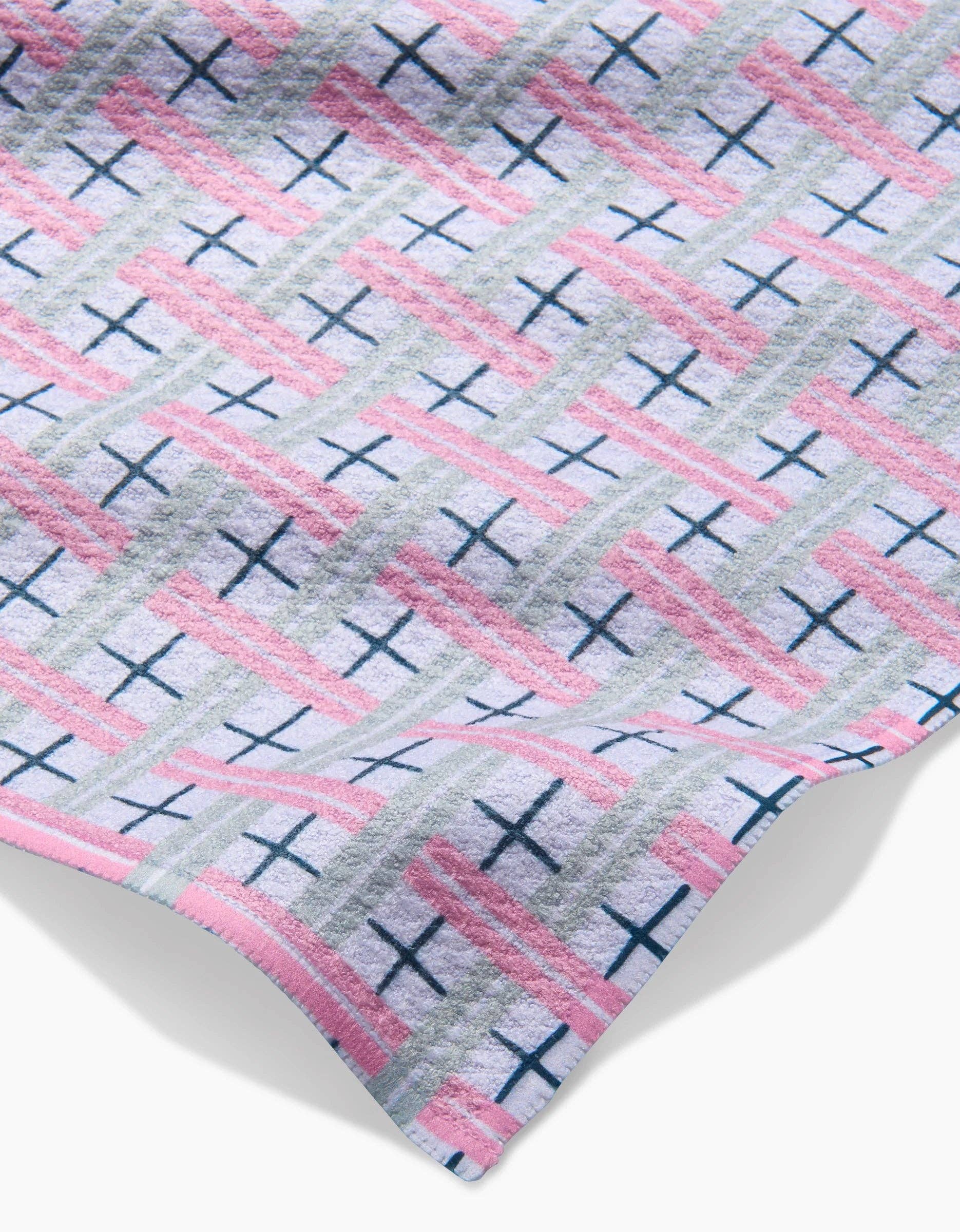 Geometry Spring Picnic Day Dishcloth Set