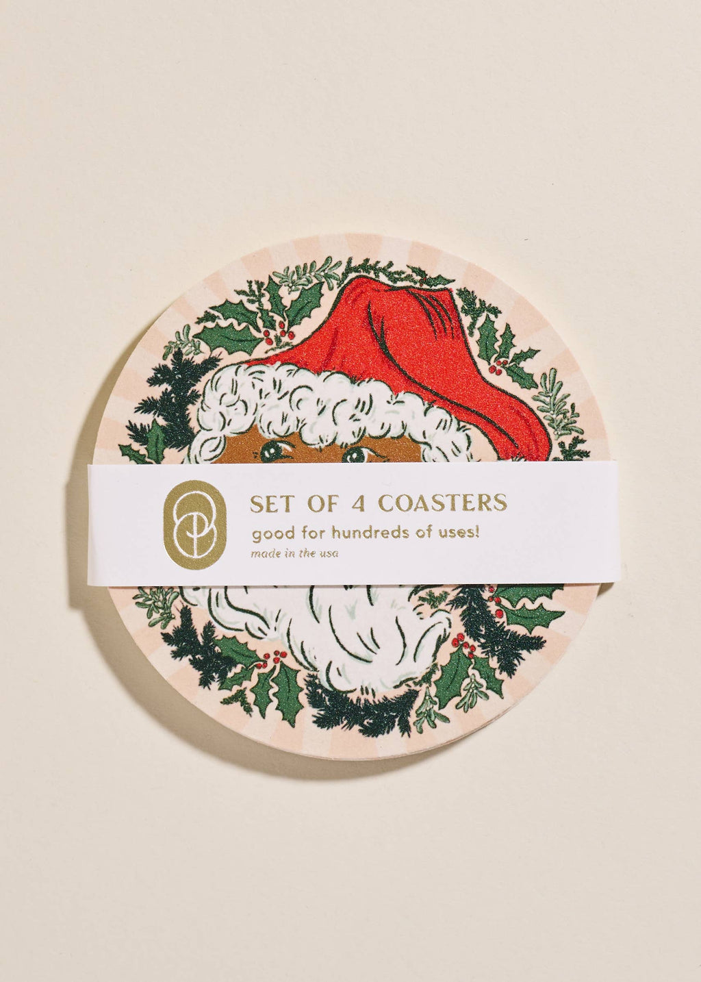 Santa Coasters