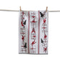 Oh What Fun Santa Dishtowel