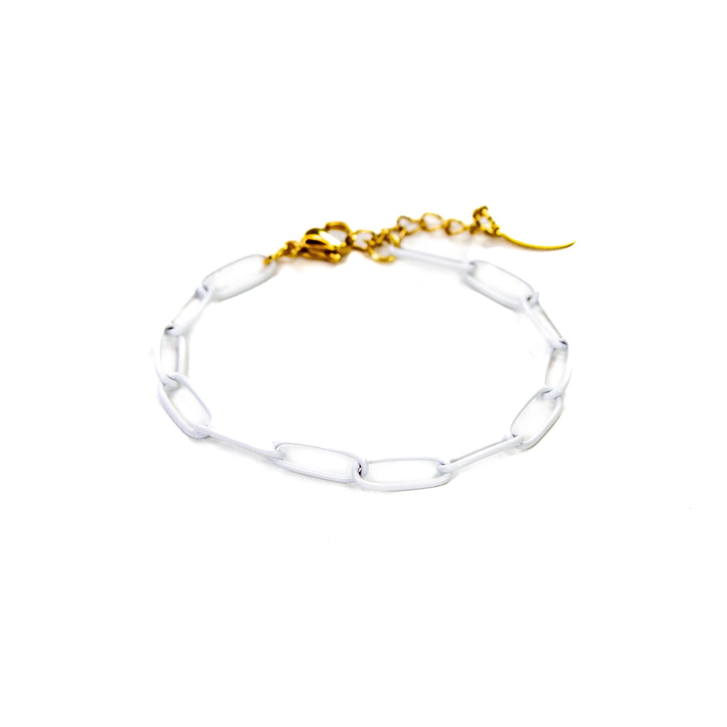 Paperclip Chain Link Bracelet