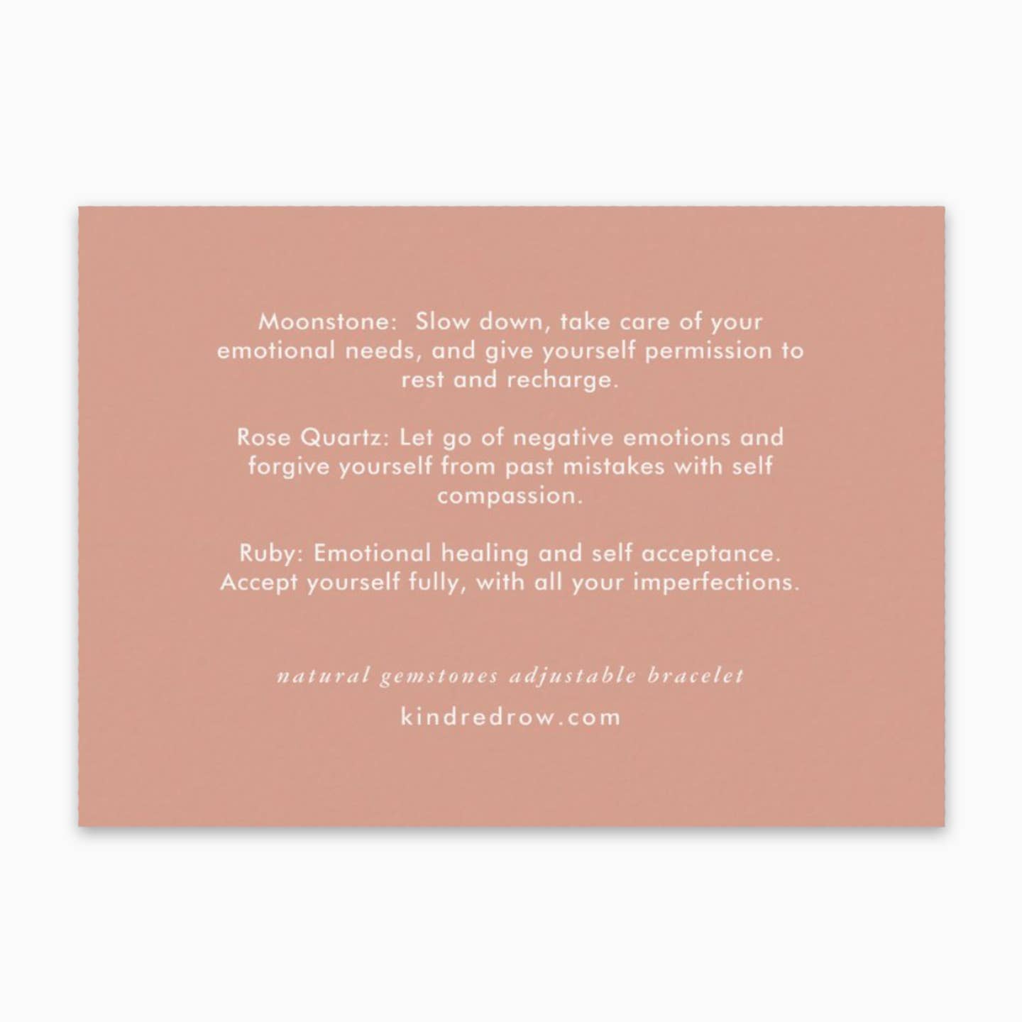 Self Love Gemstone Bracelet