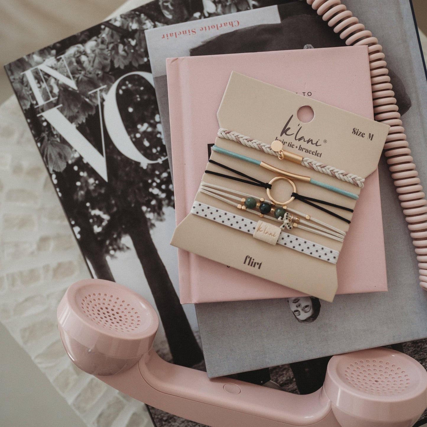 "Flirt" Hair Tie Bracelets