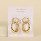 Gold Double Hoop Earrings