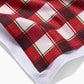 Geometry Jingle Plaid Tea Towel