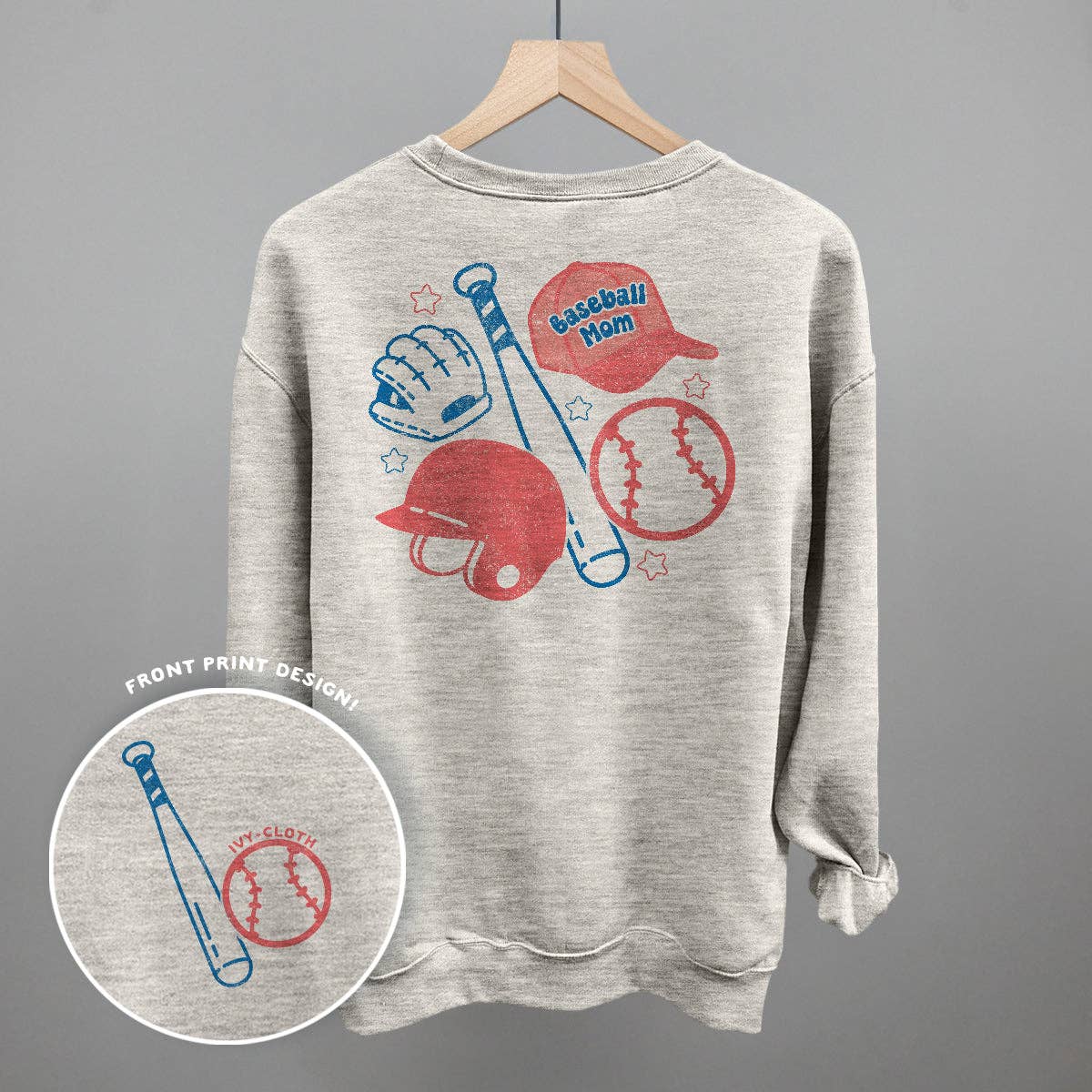 Baseball Mom Sweatshirt