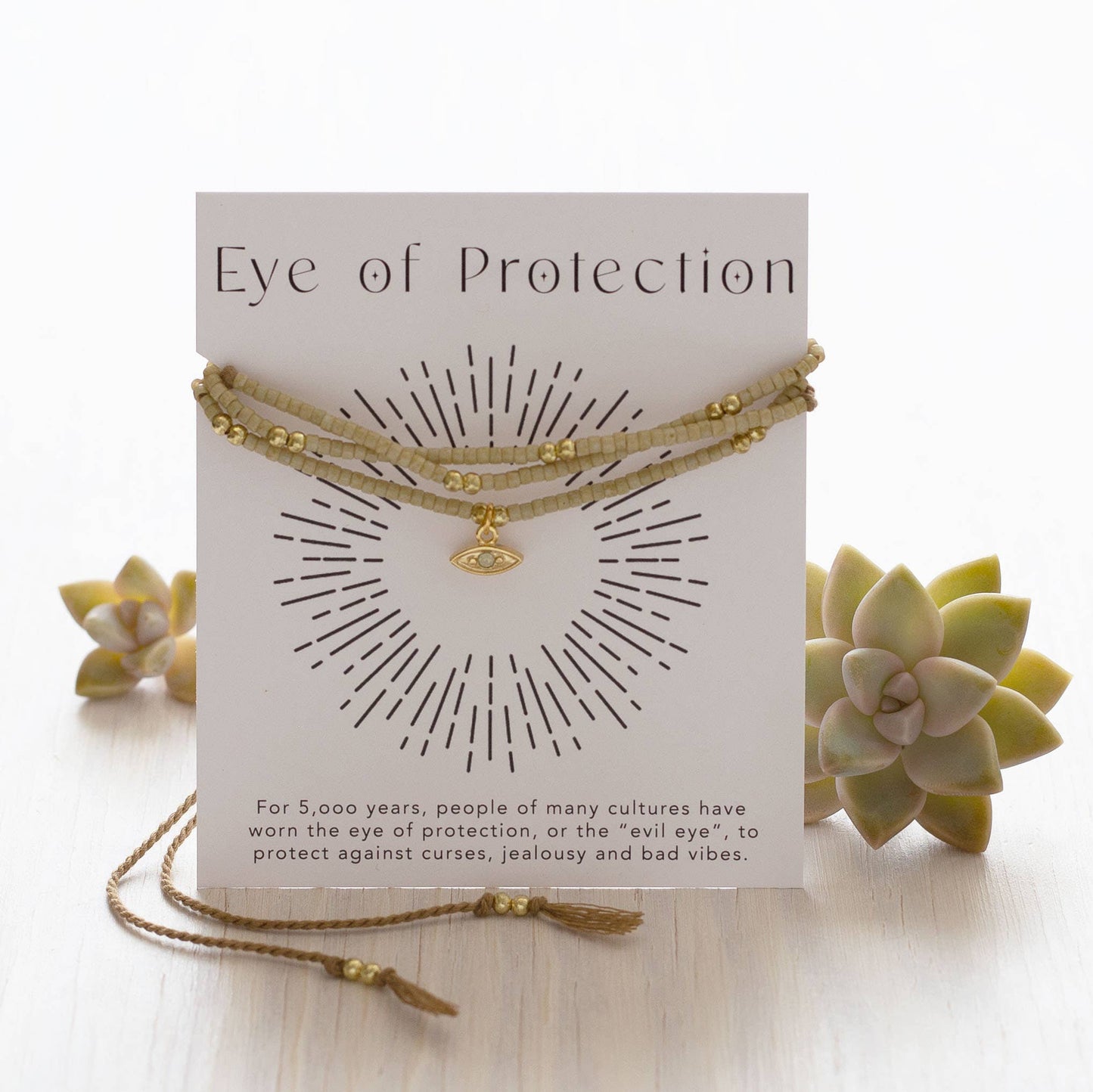 Eye of Protection Gift Wrap Bracelet