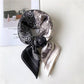 Retro Chic Silk Scarf