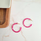 Camy Hoops Pink