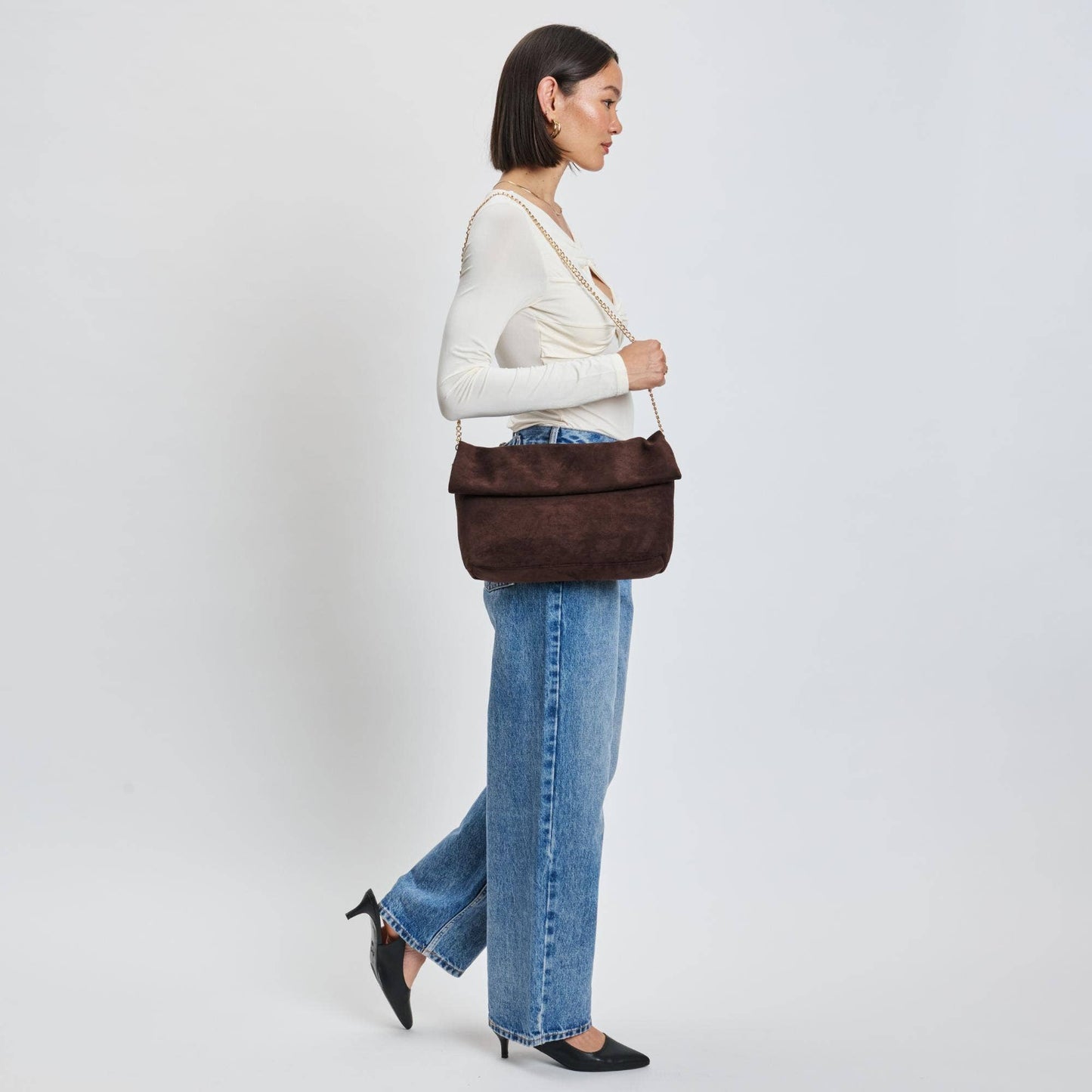 Luxe Cream Crossbody