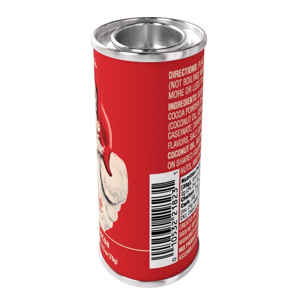 Vintage Santa's Favorite Peppermint Cocoa Tin