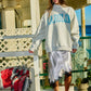 Carolina Mock Neck Sweatshirt