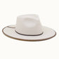 Avril Tribal Wool Wide Brim Hat