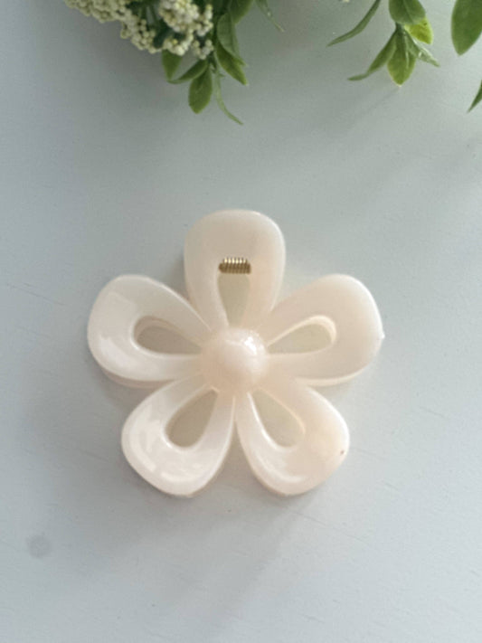 Shimmer Flower Hair Clip