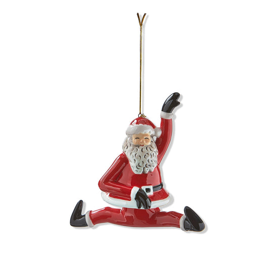 Dancing Santa Ornament