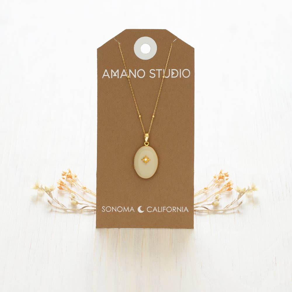 Evening Star Locket Necklace