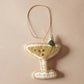 Fabric Beaded Cocktail Ornaments