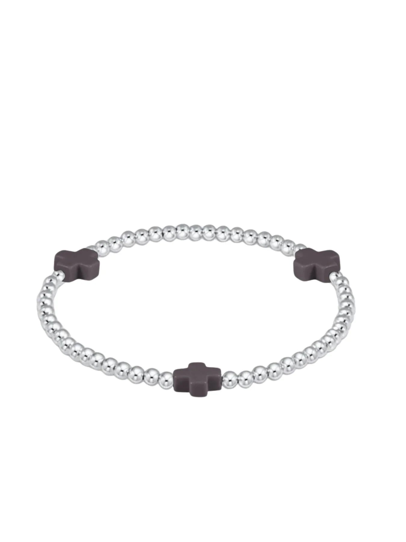 enewton Extends Signature Cross 3mm Sterling Bracelet