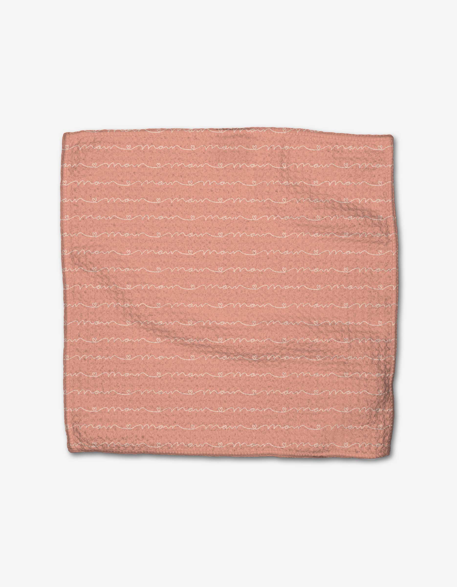 Geometry Love of Mom Dishcloth Set