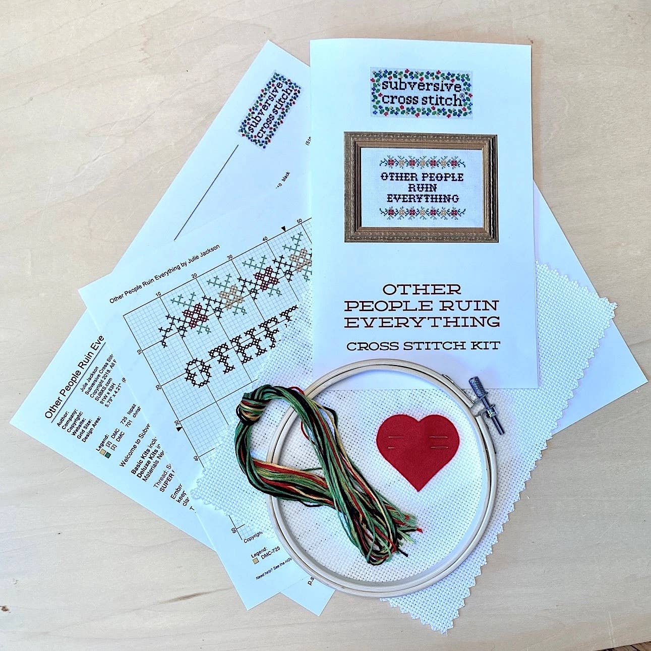 Awesome Cross Stitch Kit